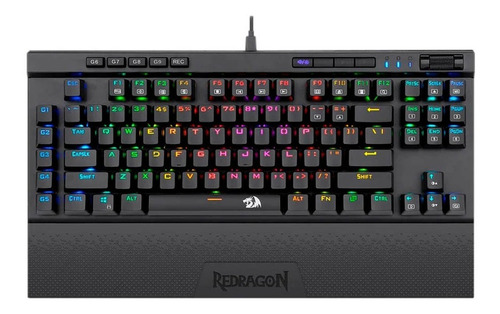 Teclado Gamer Redragon K587 Magic Wand Rgb Pro Español Pp