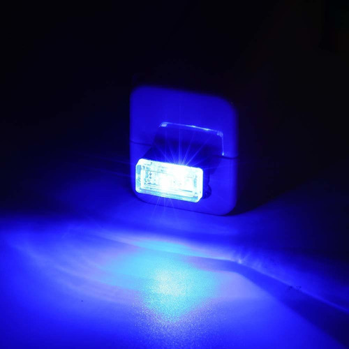 Lipctine 4 Lampara Led Usb Vehiculo Luz Noche Mini Kit