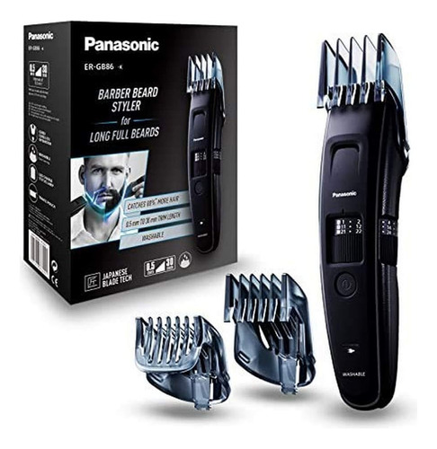 Recortador De Barba Y Cabello Panasonic Er-gb86-k503 3 En 1