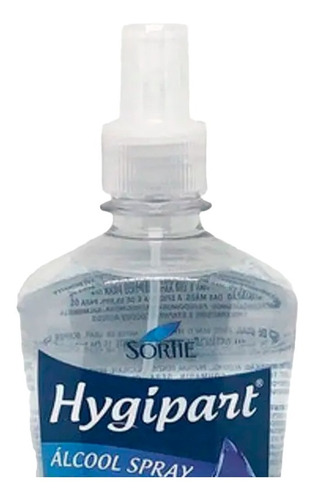 Álcool Liquido Em Spray 500ml Antisséptico 368 Hygipart