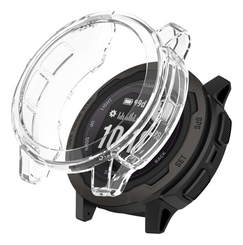 Funda De Reloj Suave De Tpu Transparente For Garmin Instinc