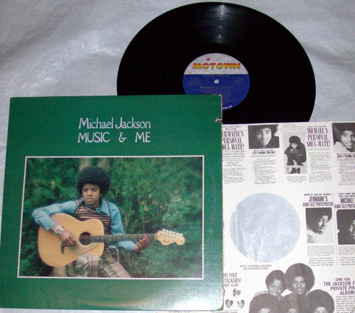Michael Jackson - Music & Me / Vinilo 1º Ed. Usa 1973 Motown