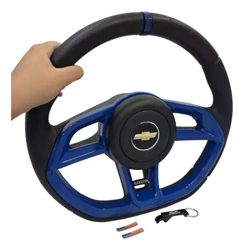 Volante Sportivo Universale In Pelle Scamosciata Con Telaio In - 7