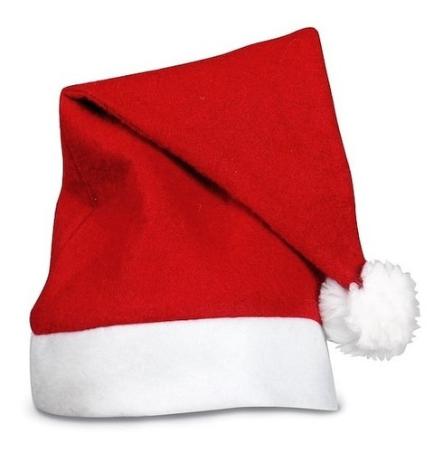 Imagen 3 de 4 de Gorro De Navidad Papá Noel X 12 Unidades K-trina