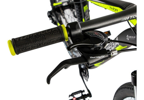 Imagen 3 de 5 de Bicicleta Topmega Mtb Thor R29 Aluminio 24 Vel + Regalos Fas