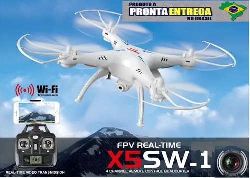 Promo o Quadricoptero Drone Syma X5sw Fpv Frete Gr tis Frete gr tis