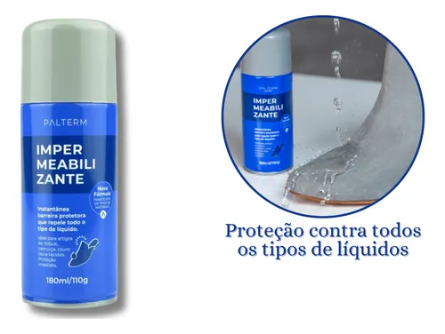 Kit 3 Impermeabilizante Para Camurça Nobuck Original Palterm | Frete grátis