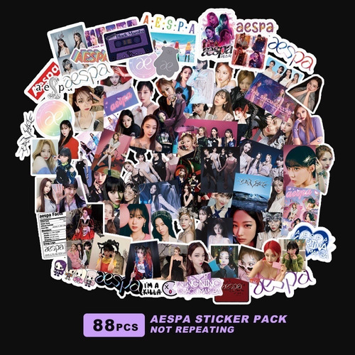 Stickers / Calcomanías De Kpop - Aespa