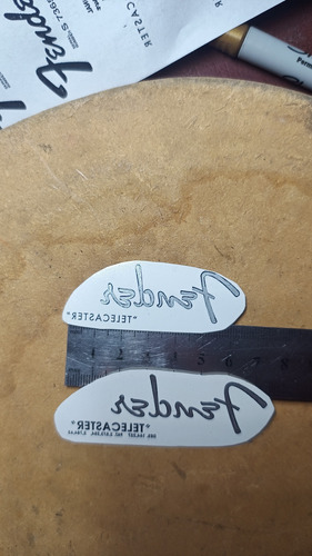 Decals Al Agua Telecaster 50 60