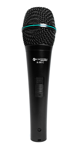 Microfone Vocal Condensador Profissional K80c Kadosh + Clamp