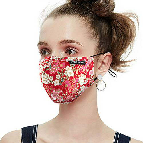 Mascarillas Para Mujer  Mascarilla De Algodón Lavable Reuti