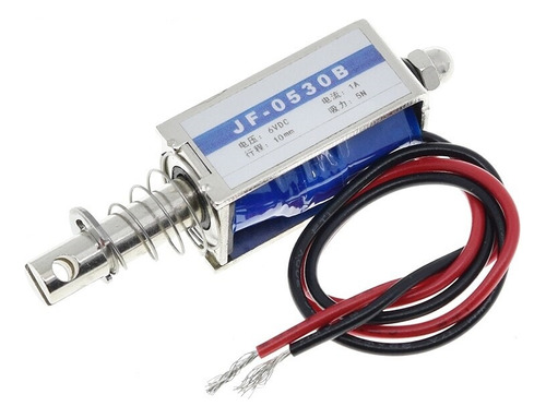 Imagen 2 de 5 de Solenoide Electroimán Retráctil 12v 5n 10mm Push And Pull