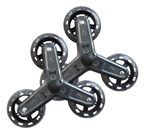 . 2 Piezas Plegables Carro De Comestibles Tri Accesorios De