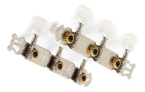 Imagem 1 de 3 de Tarraxa Tarracha Violão Nylon Pino Grosso Cromado Oferta !!