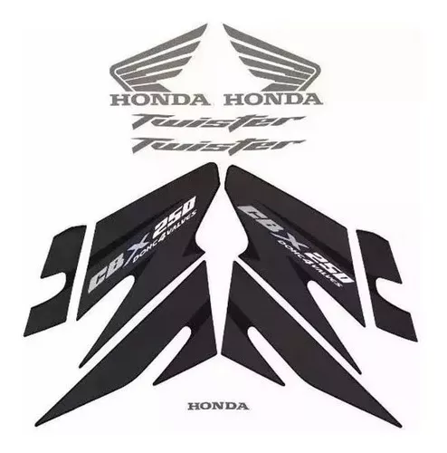 Kit Adesivos Moto Honda Twister Cbx 250 2008 Modelo Original