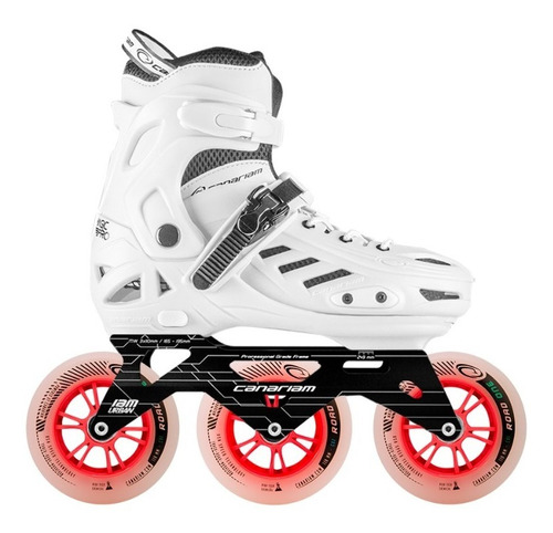 Patin Urban Canariam Xprorex Ruedas Road One 3x110mm Blanco