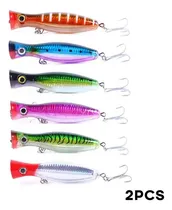 Comprar Señuelos De Pesca Cebo Duro Grande Popper 43gr Pack2 Pzas