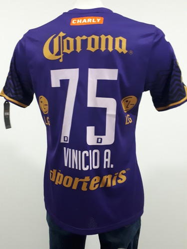 Jersey Dorados Sinaloa 2016 17 Vinicio Angulo 75 Lila Parche