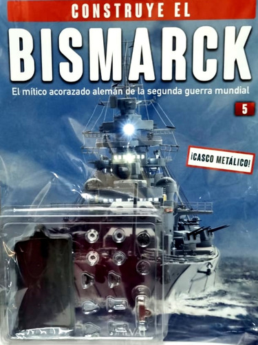 Construye El Bismark El Mítico Acorazado Aleman Fascículo 5