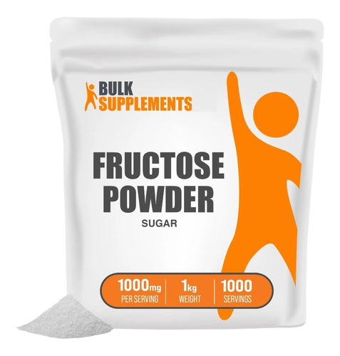 Bulk Supplements | Fructosa Azucar | 1kg | 1000 Servicios