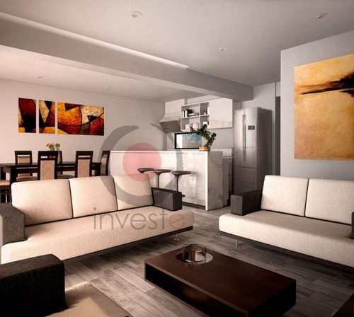 Imagen 2 de 8 de Amplio Departamento Con Balcón Y Terraza De 35m2