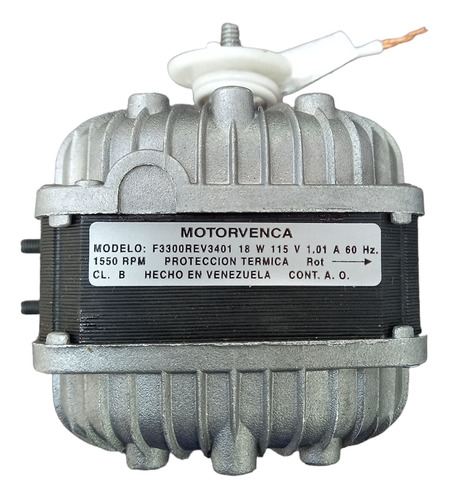 Motor Ventilador Motorvenca 18w 115v 1550rpm 