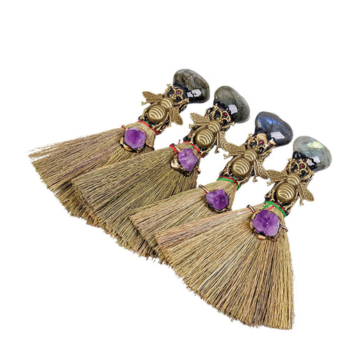 Colgante De Escoba Escoba De Bruja De Escoba Ritual Wiccan N