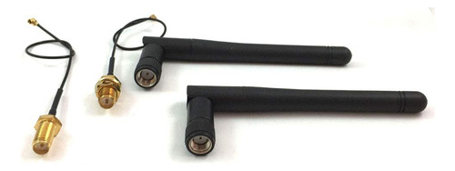 2 Unids 433mhz Antena Rf Rp Sma Macho Connetcor Alta Gananci