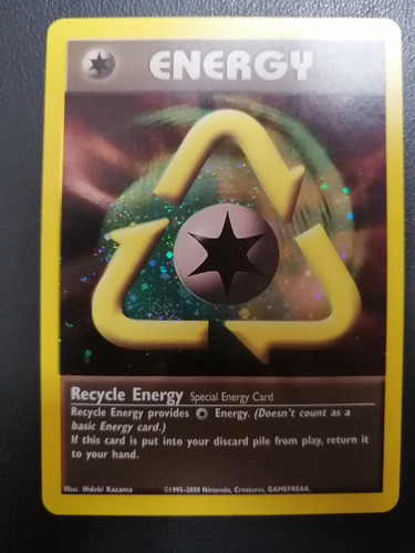 Recycle Energy (holo) Promo Pokemon Tcg