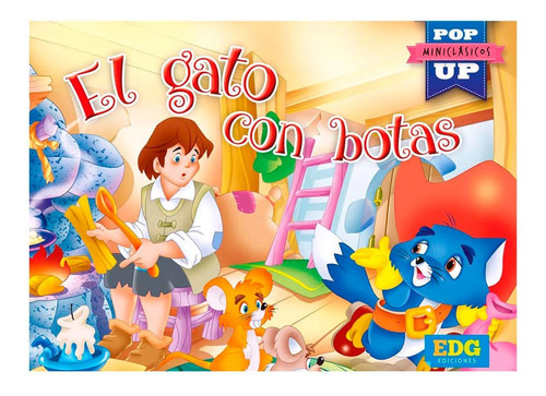 El Gato Con Botas - Mini Pop-up - Edg Ediciones