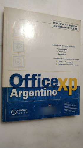 Office Xp Argentino Con Cd Soluciones De Negocios Con Xp