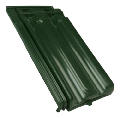 Teja Plastica Antigranizo Verde Framar Encastre Frontal