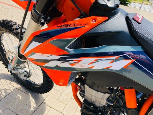 Imagem 3 de 15 de Ktm Sxf 450 - Partida Elétrica - 2015 Muito Nova !!!