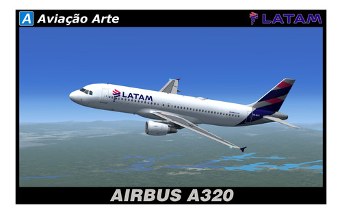 Pintura De Avião Fsx - Frota Latam Brasil Completa