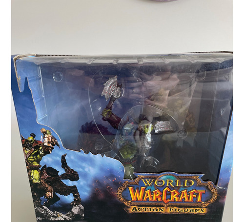 World Of Warcraft Action Figure - Orc Riding Wolf