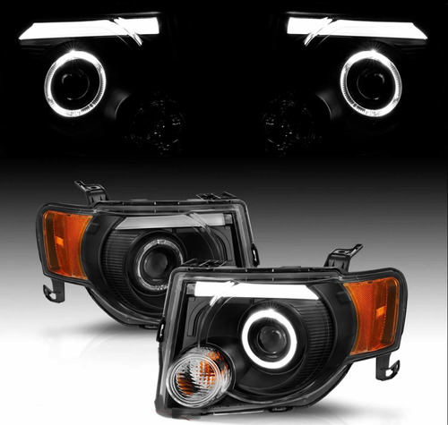 Par De Faros Led / Halo Ford Escape 2008 2009 2010 2011 2012