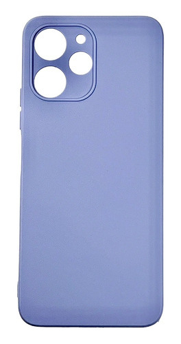 Case Capa Capinha Emborrachada Aveludada Luxo Para Redmi 12 Cor Lilás