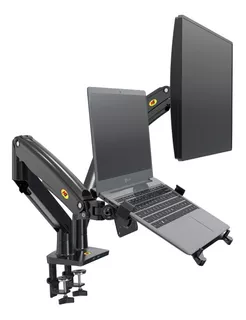 Rack Hidráulico Ergonómico Monitor Y Laptop North Bayou Usb