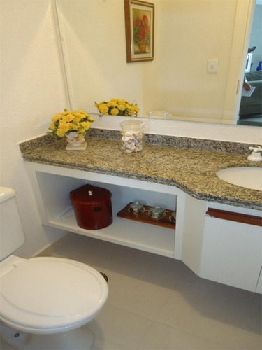 Imagem 7 de 19 de Guarujá Astúrias - Debruçado Sobre O Mar - 3 Suítes - Lazer !!! - Ap0805 - 34707237