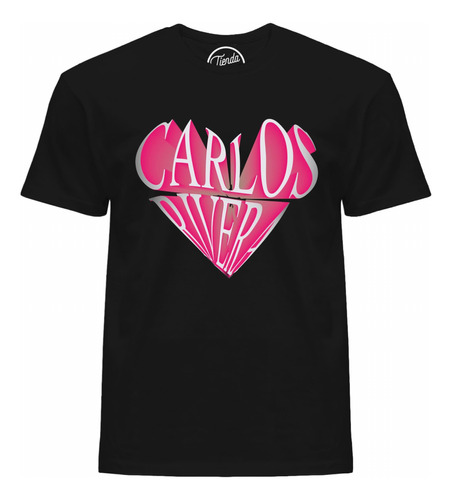 Playera Carlos Rivera Logo Corazón T-shirt