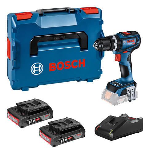 Taladro Percutor Atornillador Bosch Gsb 18v-90c 2bat+maletín