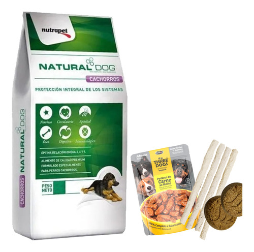 Comida Natural Dog Perro Cachorro 14 Kg + Envío Gratis