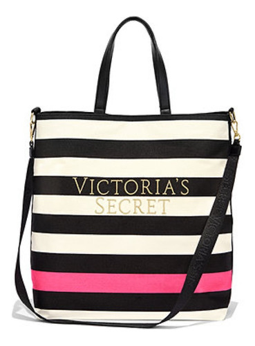 Victoria's Secret Striped Weekender Bolso De Playa