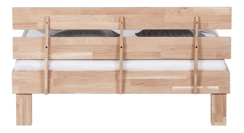 Imagen 5 de 5 de Cama Doble De Madera Maciza 100% Flormorado Ref: Maciza41