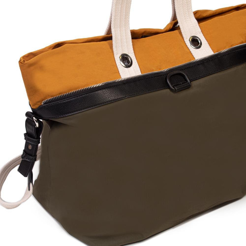 Cartera Shopper Blando Bicolor Isadora
