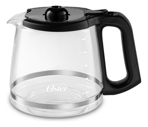 Oster® Bvstdc4403 Cafetera Programable 12 Tazas, Negro Y Ace