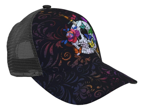 Gorra De Béisbol Con Diseño De Calavera De Azúcar