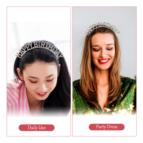Tiara Rhinestones Crystal Bridal Headband Pageant Crown