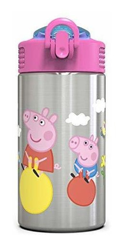 Botilito Botella De Agua Zak Designs Peppa Pig Botella De Ag