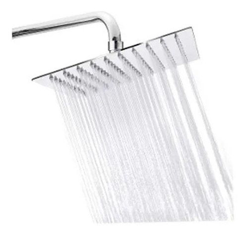 Imagen 1 de 5 de Regadera O Ducha Ultra Plana Inoxidable 8